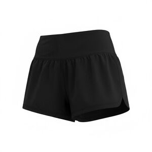 Lululemon Women's High-Waist Black Athletic Shorts